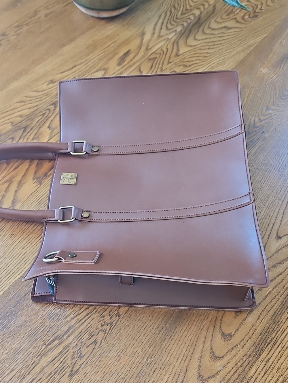 Brown Women’s Leather Computer Bag